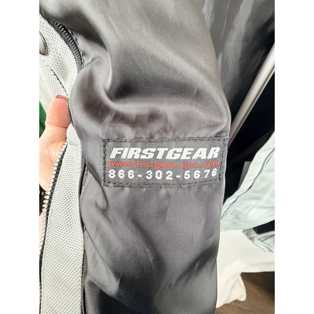 FirstGear Hypertex Armored Motorcycle Jacket Womens XL Mesh Zip Out Liner - Picture 16 of 16